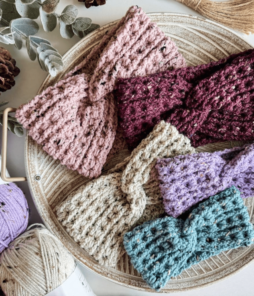 free crochet headband pattern