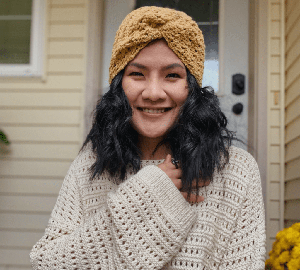 free crochet headband pattern