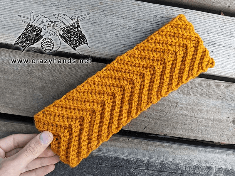 free crochet headband pattern