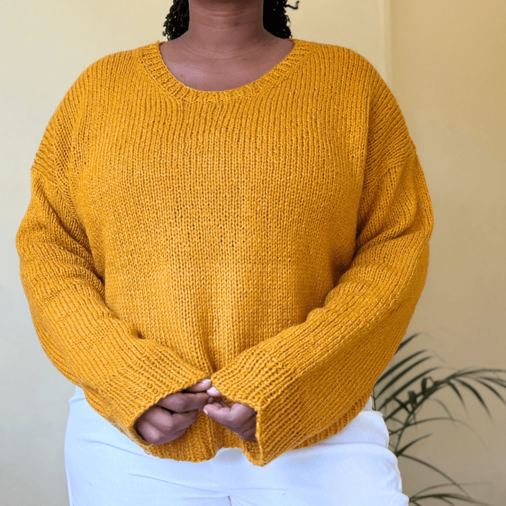 how to knit a sweater free pattern