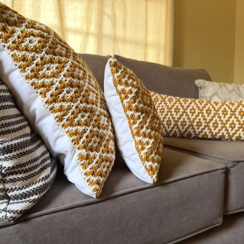 crochet pillow free pattern